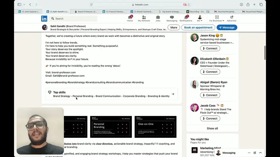 Video thumbnail: Why your LinkedIn About section is costing you opportunities